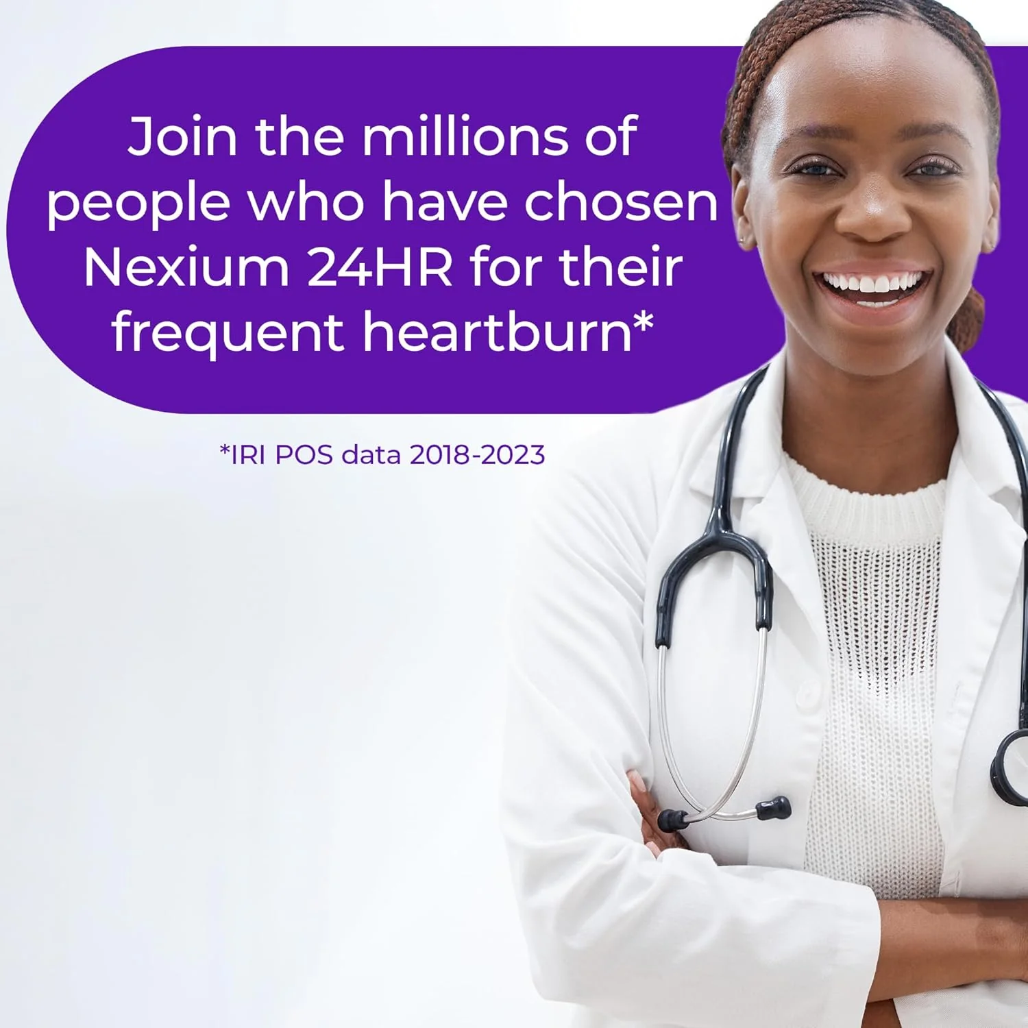 24HR Acid Reducer Heartburn Relief | Nexium | 14 Count - Image 4