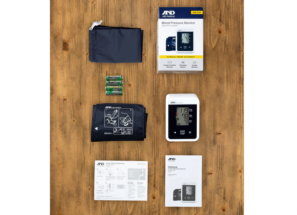 Blood Pressure Monitor UA-660CN by A&D Medical® – One-Touch Automatic Upper Arm Monitor | 1 Device - Image 3
