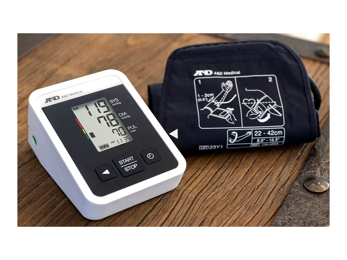 Blood Pressure Monitor UA-660CN by A&D Medical® – One-Touch Automatic Upper Arm Monitor | 1 Device - Image 5