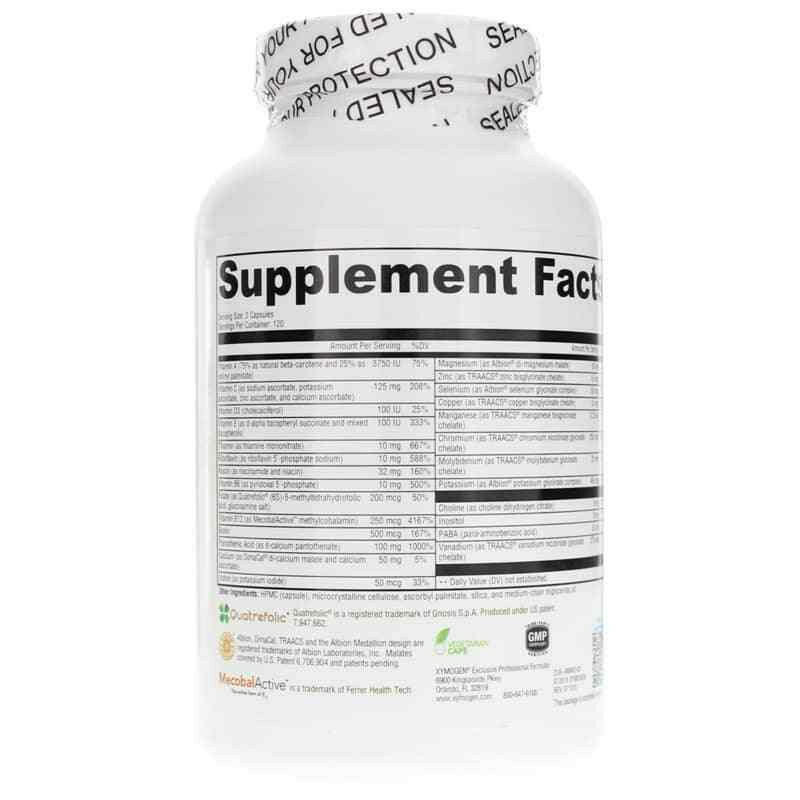 ActivNutrients® without Iron | Xymogen® | 120 Capsules - Image 2