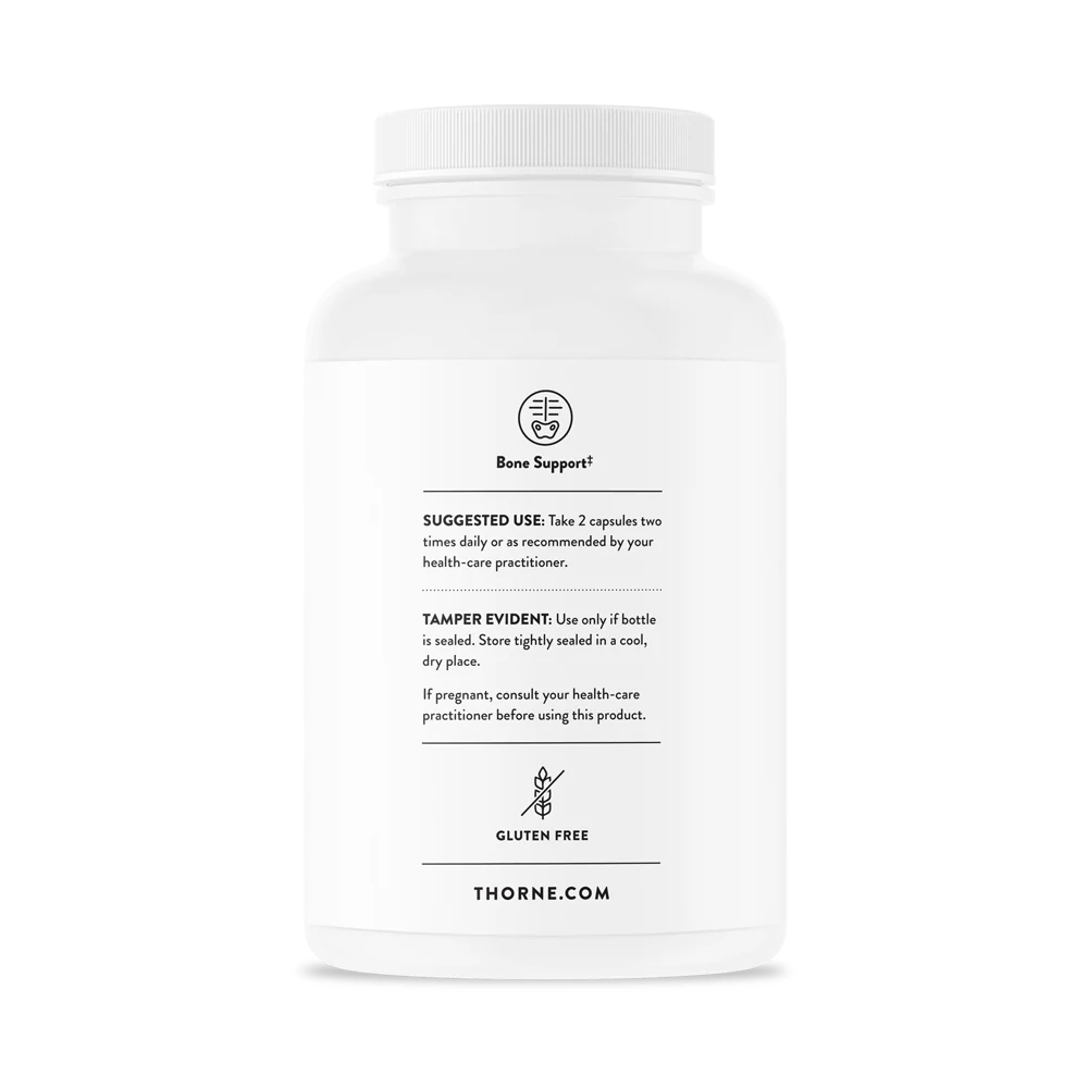 Advanced Bone Support by Thorne® – Comprehensive Calcium, Magnesium & Vitamin D3 Bone Formula | 120 Capsules - Image 3