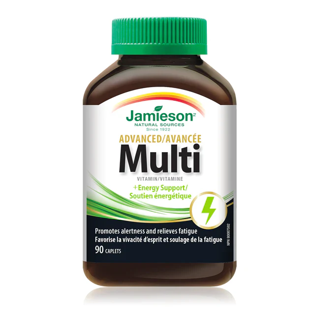Advanced Multivitamin & Energy Support | Jamieson™ | 90 Caplets