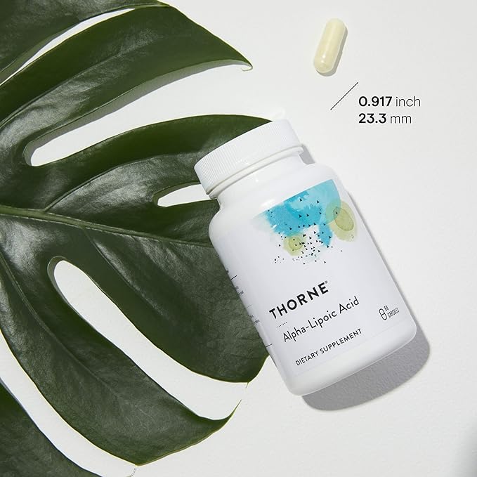 Alpha-Lipoic Acid by Thorne® – Antioxidant &amp; Cellular Support | 60 Capsules - Image 8