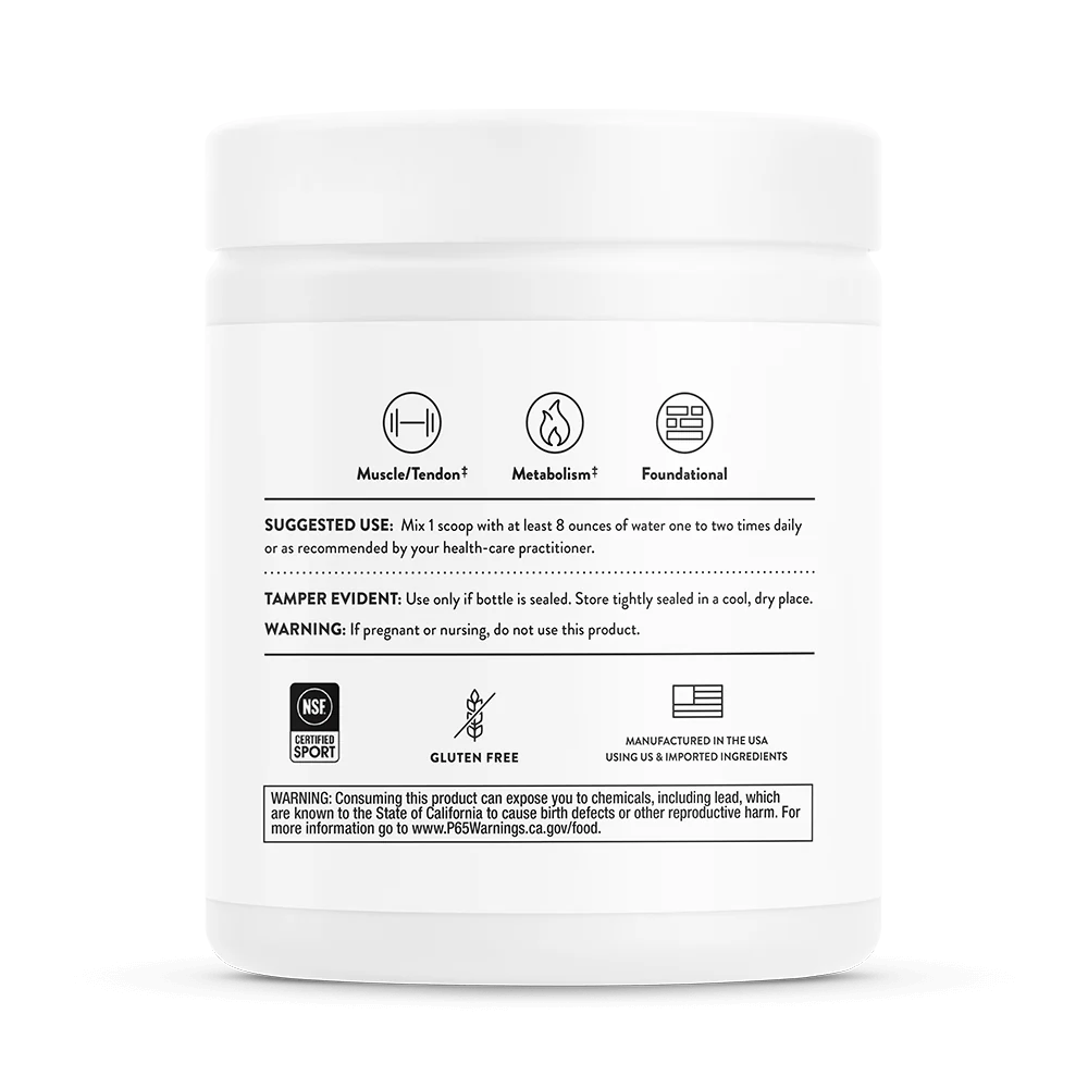 Amino Complex by Thorne – Lean Muscle & Energy Support | 231 g (8.0 oz) - Image 3