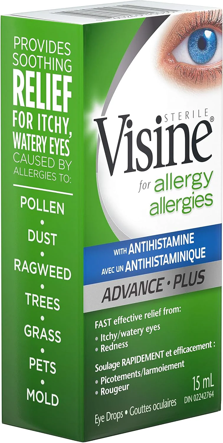 Antihistamine Advance Allergy Eye Drops|Visine |15 ml - Image 2
