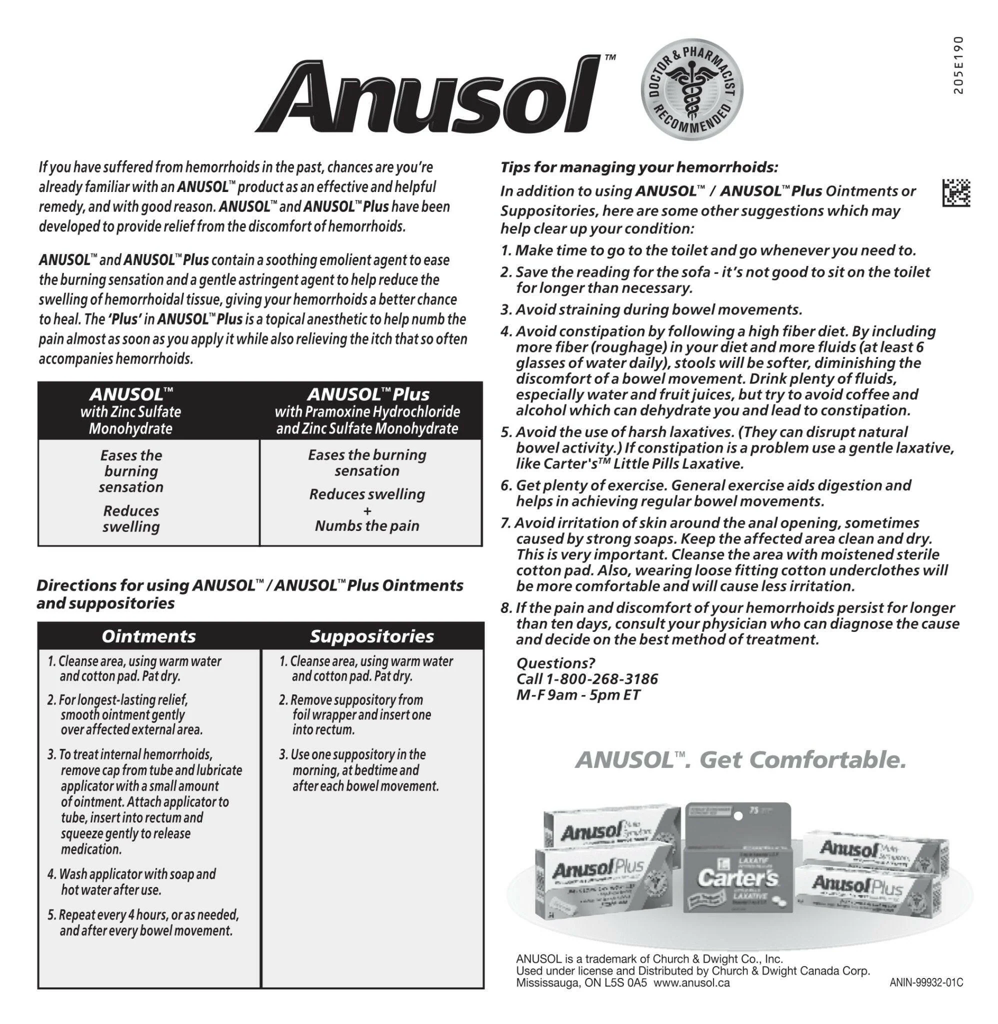 Anusol™ Multi-Symptom Ointment | Anusol™ | 30 gr - Image 7