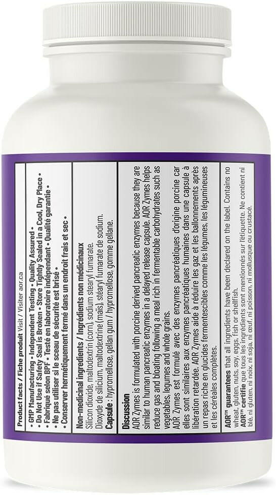 AOR Zymes | AOR™ | 100 Capsules - Image 2