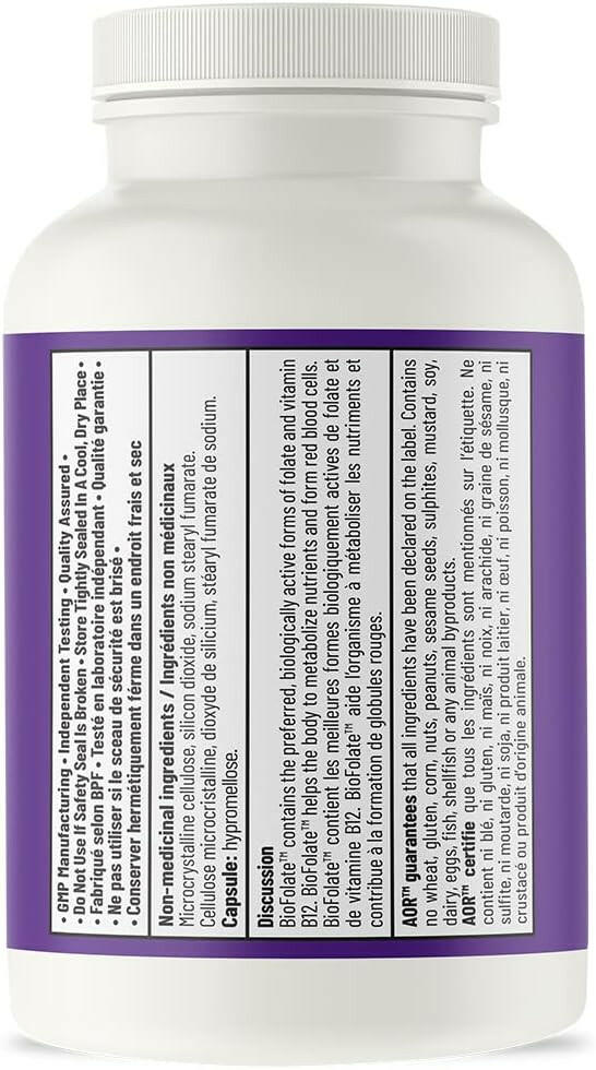 BioFolate™ | AOR™ | 30 Capsules - Image 3