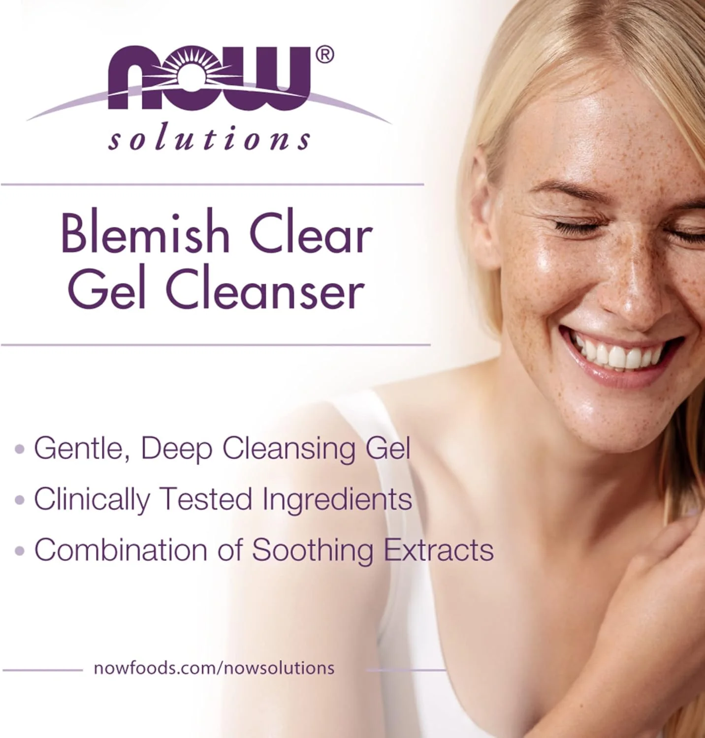 Blemish Clear Gel Cleanser | NOW® | 118 mL - Image 6