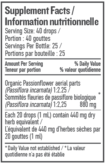 Passionflower Liquid Herb by Botanica – Calm Sleep & Nervous System Support | 50 mL - Image 8