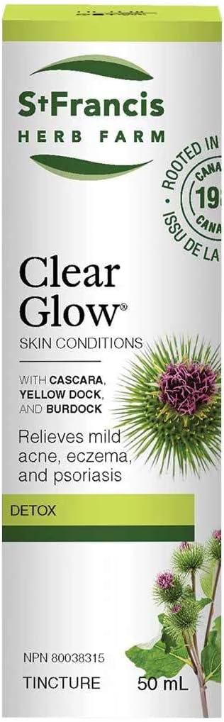 Clear Glow® by St. Francis Herb Farm – Herbal Skin Detox & Acne Support | 50 mL or 100 mL - Image 4