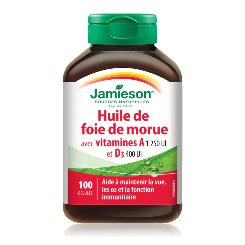 Cod Liver Oil  | Jamieson™ | 100 Softgels - Image 3