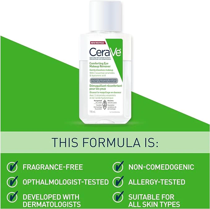 Comforting Eye Makeup Remover  | Cerave® | 118 mL - Image 5