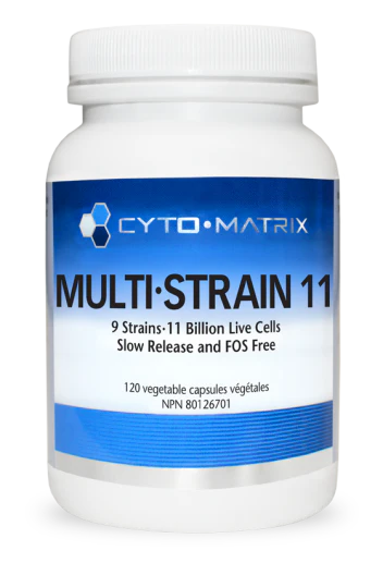 Multi-Strain 11 by Cytomatrix® – 11-Strain Probiotic for Digestive & Immune Support | 60 or 120 Capsules - Image 5