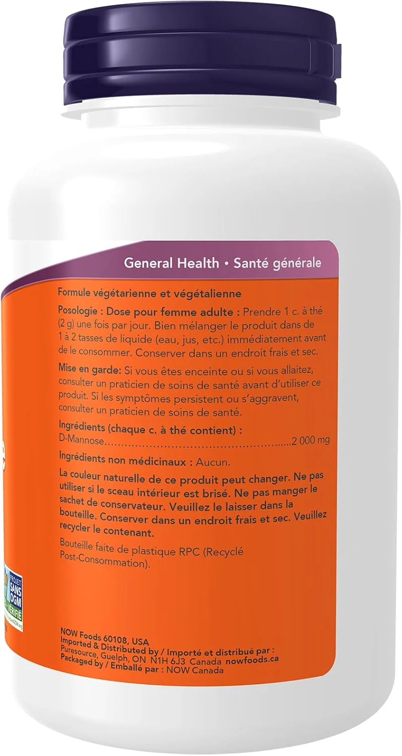 D-Mannose Powder | NOW® | 85 OR 170 g - Image 4