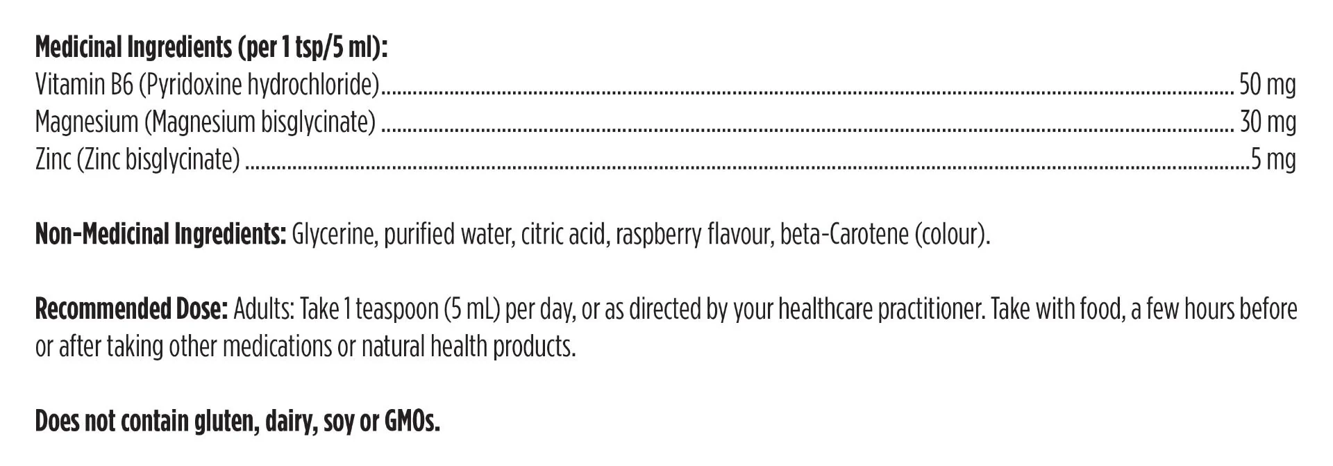 Vitamin B-6 Liquid by Designs for Health® – Pyridoxine Support | 118 mL (4 fl oz) - Image 3