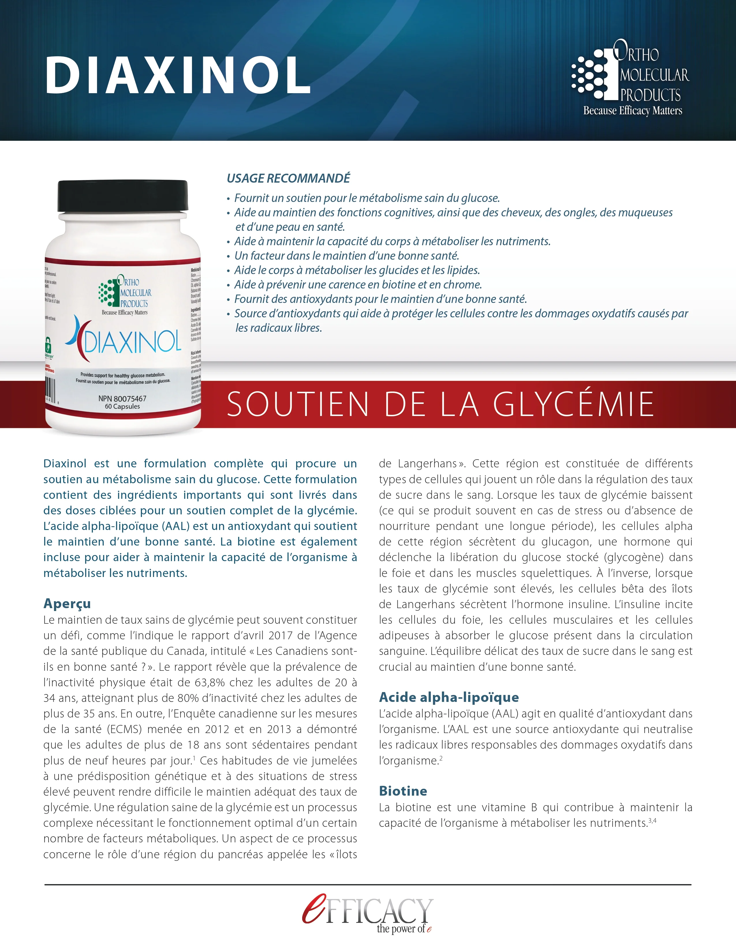 Diaxinol | Ortho Molecular | 60 Capsules - Image 3