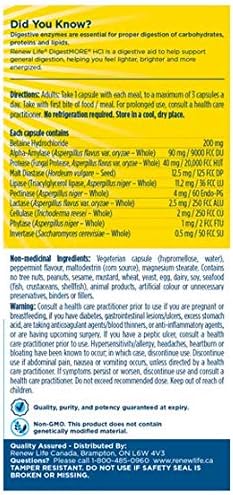 DigestMORE® HCI | Renew Life® | 60 Capsules - Image 3