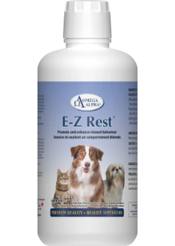 E-Z Rest™ by Omega Alpha® – Natural Calming & Relaxation Support for Pets | Liquid Formula-Z Rest™ | Omega Alpha® | Various Size - Image 7