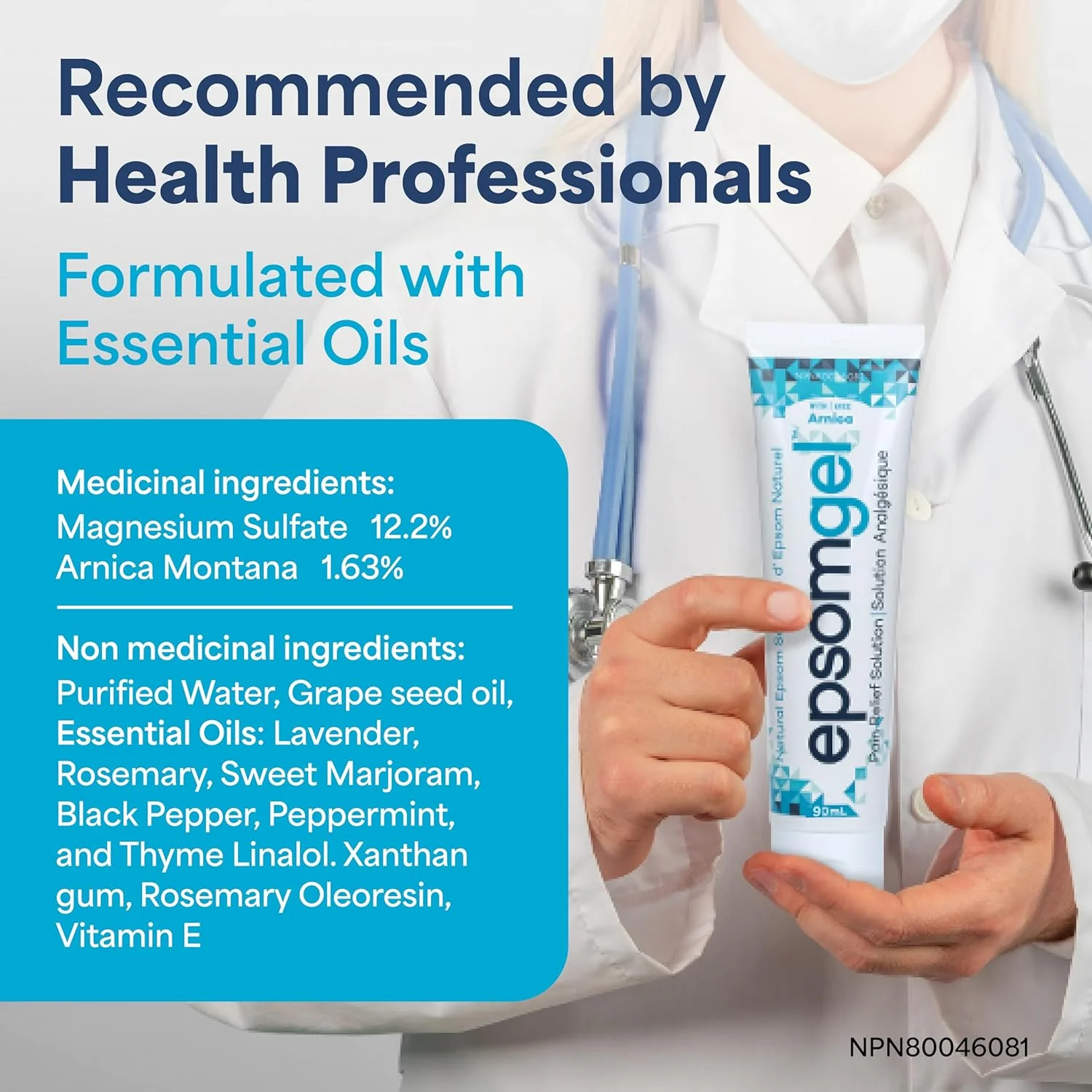 Pain Relief Solution by Epsomgel™ – Natural Arnica & Magnesium Muscle Relief | Various Sizes - Image 7