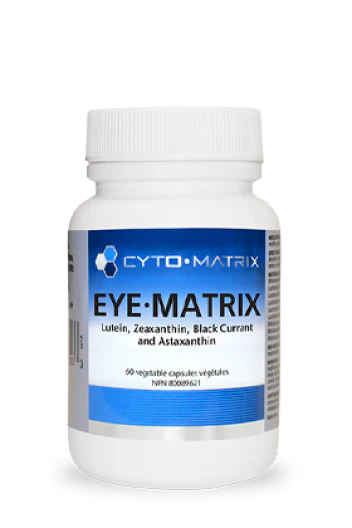 Eye-Matrix by Cytomatrix® – Antioxidant & Vision Support | 60 Vegetable Capsules