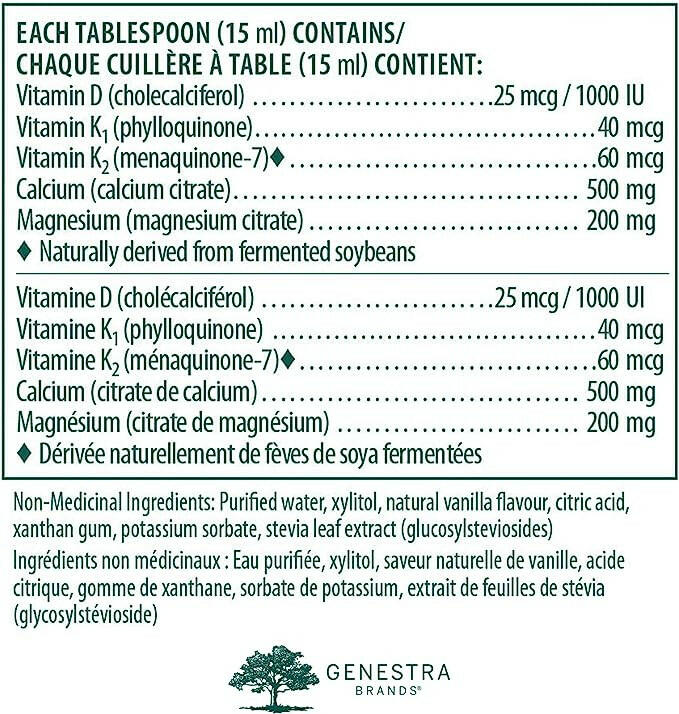 Cal Mag Vanilla Liquid Plus | Genestra Brands® | 450 mL - Image 7