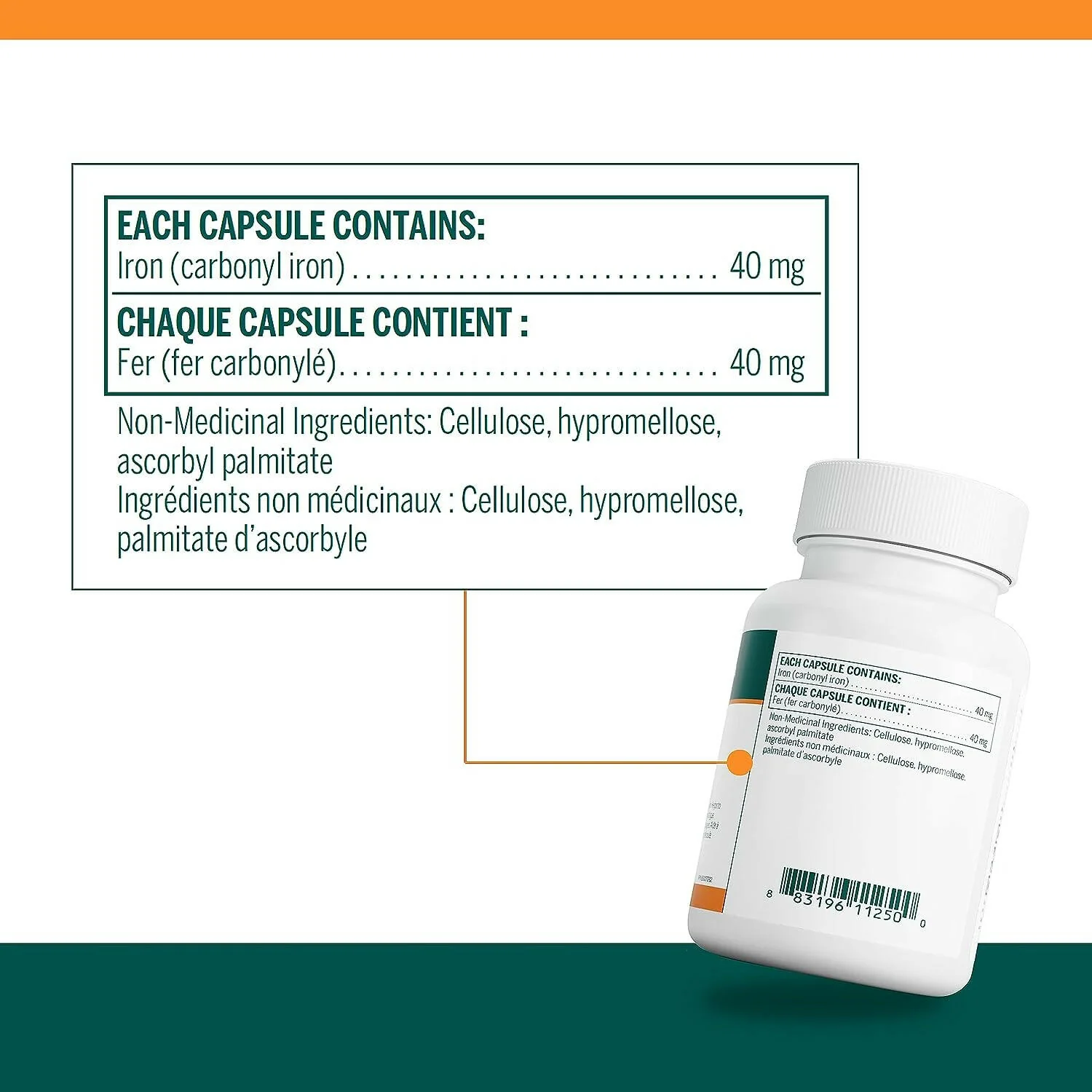 Iron | Genestra Brands® | Vegetable Capsules - Image 2