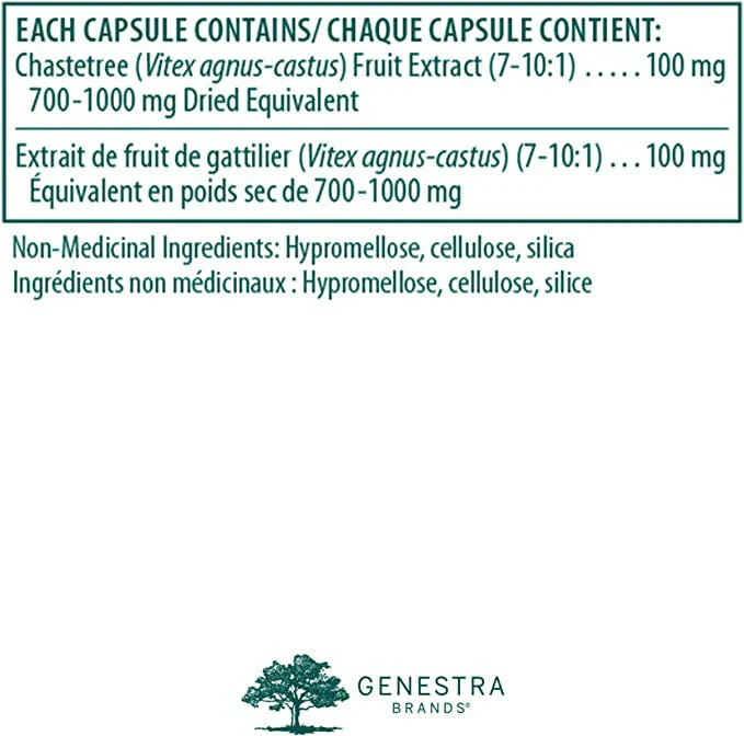 Vitex agnus-castus | Genestra Brands® | 60 Vegetable Capsules - Image 7