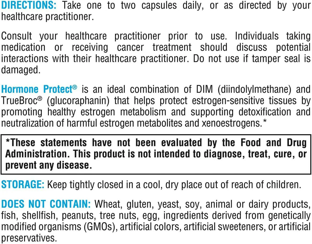 Hormone Protect | Xymogen® | 60 Capsules - Image 3