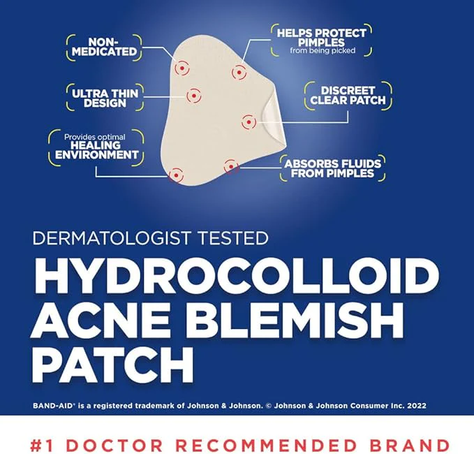 HYDRO SEAL™ Non-Medicated Hydrocolloid Acne Blemish Patches | BAND-AID® | 7 Count - Image 4