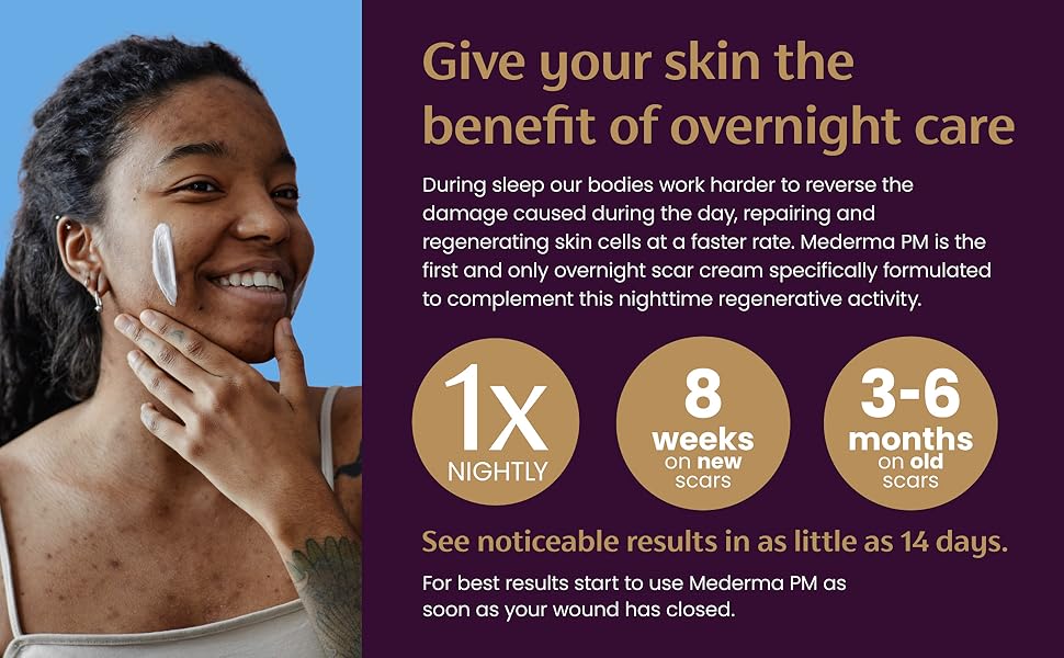 Intensive Overnight Scar Cream by Mederma PM – Clinically Proven Scar Care | 30 g - Image 6