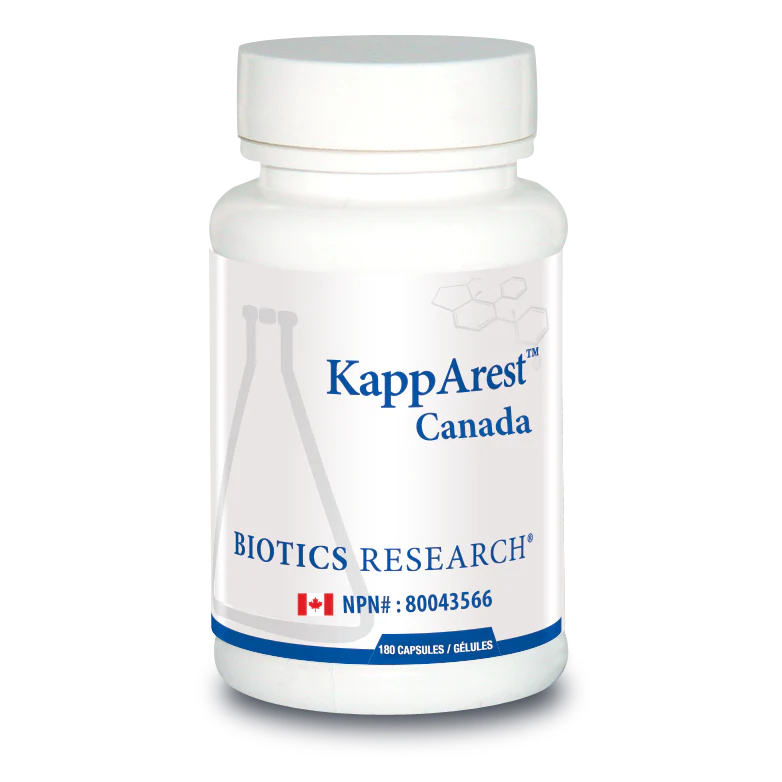 KappArest Canada | Biotics Research® | 180 Capsules