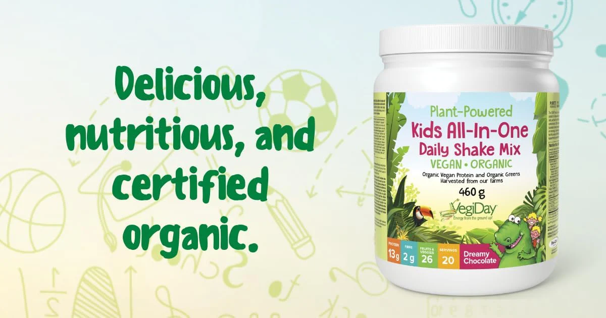 Kids All-In-One Daily Shake Mix | Natural Factors® | 460 g - Image 4