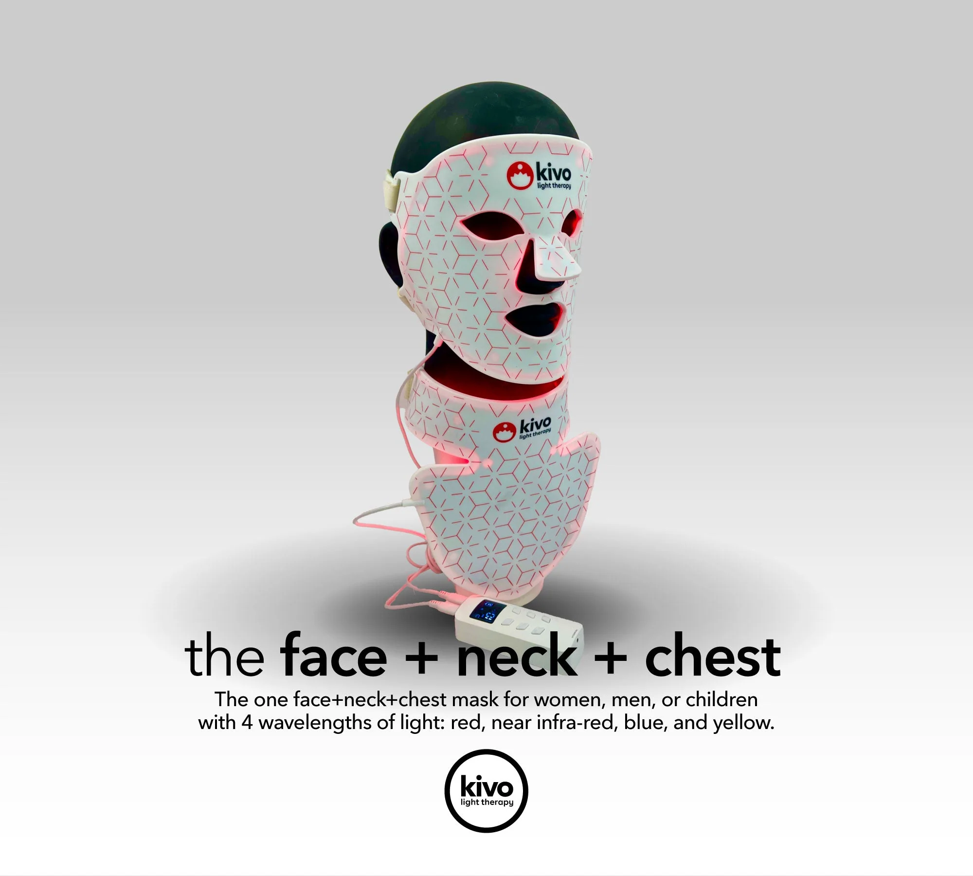 Kivo Wellness Bundle: 300 Series + Mini + Face/Neck/Chest/ + Googles - Image 5