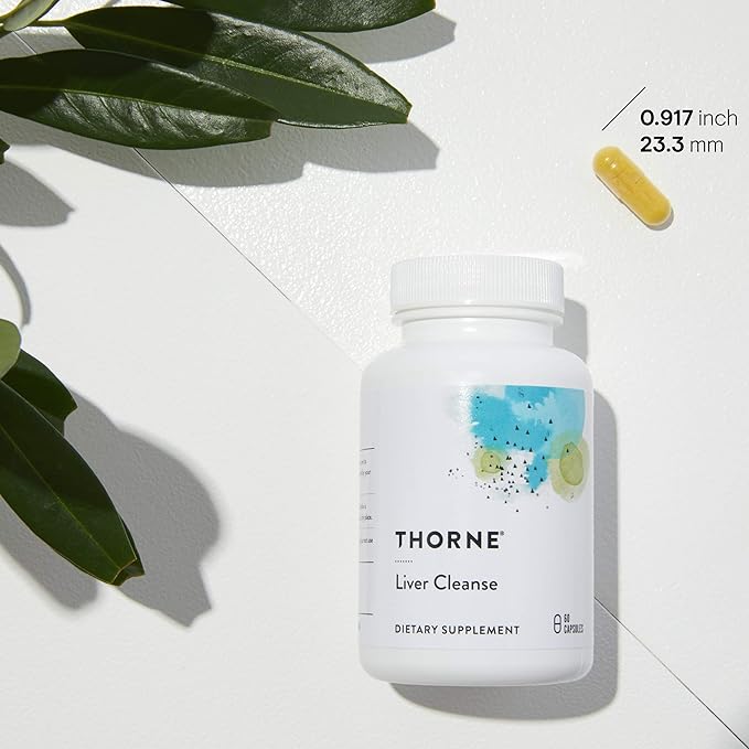 Liver Cleanse by Thorne® – Botanical Liver Detox & Bile Flow Support | 60 Capsules - Image 4