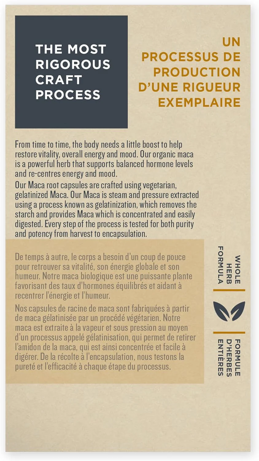 Maca Root | Botanica | 60 Capsules - Image 4