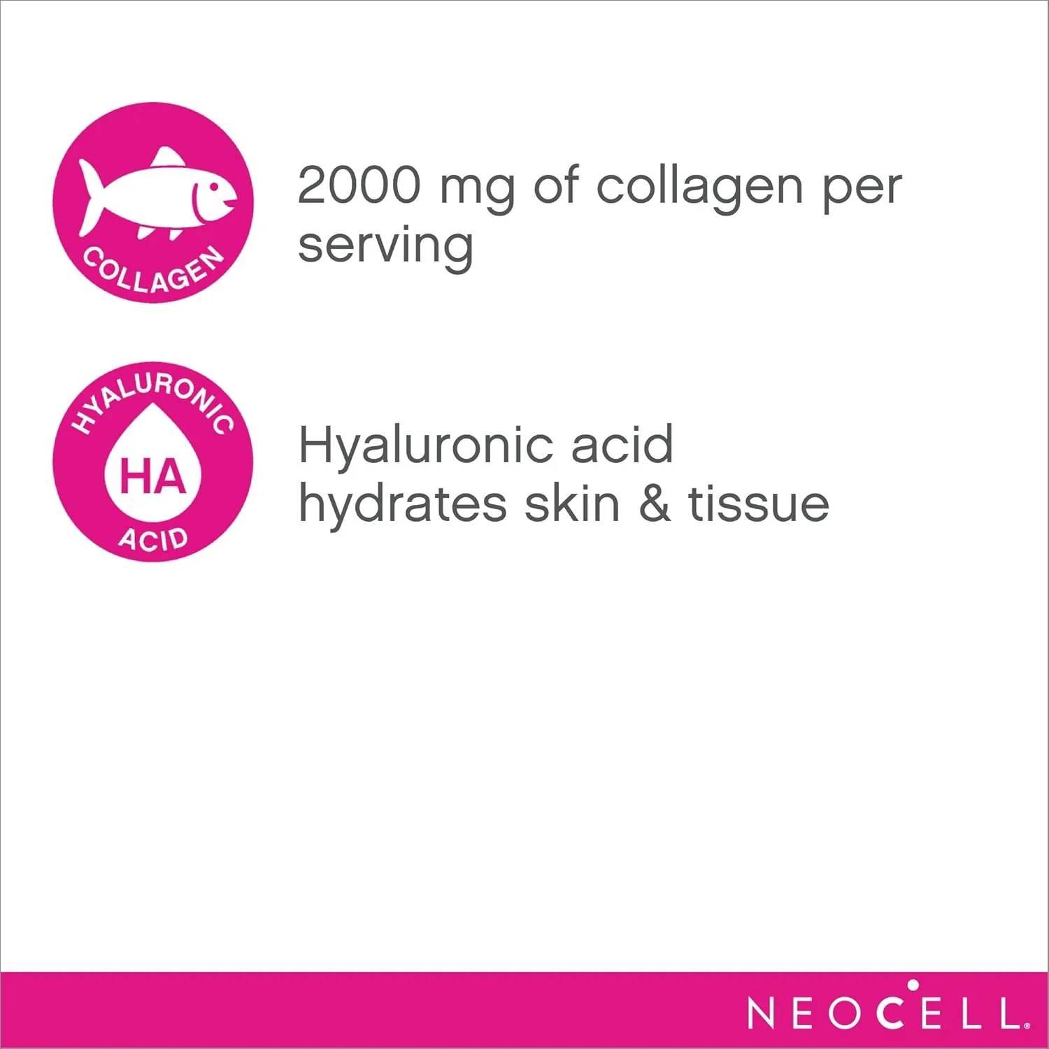 Marine Collagen by Neocell® – Type 1 & 3 Collagen with Hyaluronic Acid | 120 Capsules - Image 8