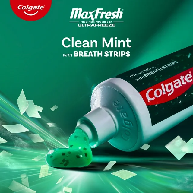 MaxFresh Clean Mint Toothpaste | Colgate® | 150 mL - Image 4