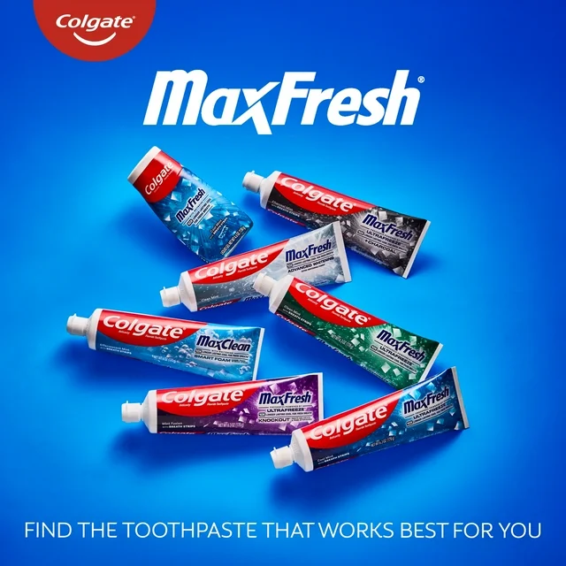 MaxFresh Clean Mint Toothpaste | Colgate® | 150 mL - Image 7