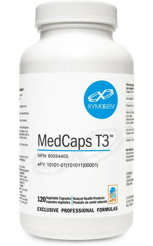 MedCaps T3™ | Xymogen® | 120 Capsules