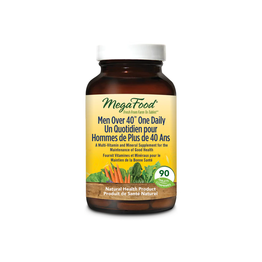 Men Over 40™ One Daily | MegaFood® | 30, 72 & 90 Tablets - Image 4