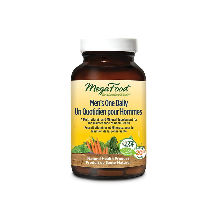 Men’s One Daily | MegaFood® | 30, 72 & 90 Tablets - Image 11
