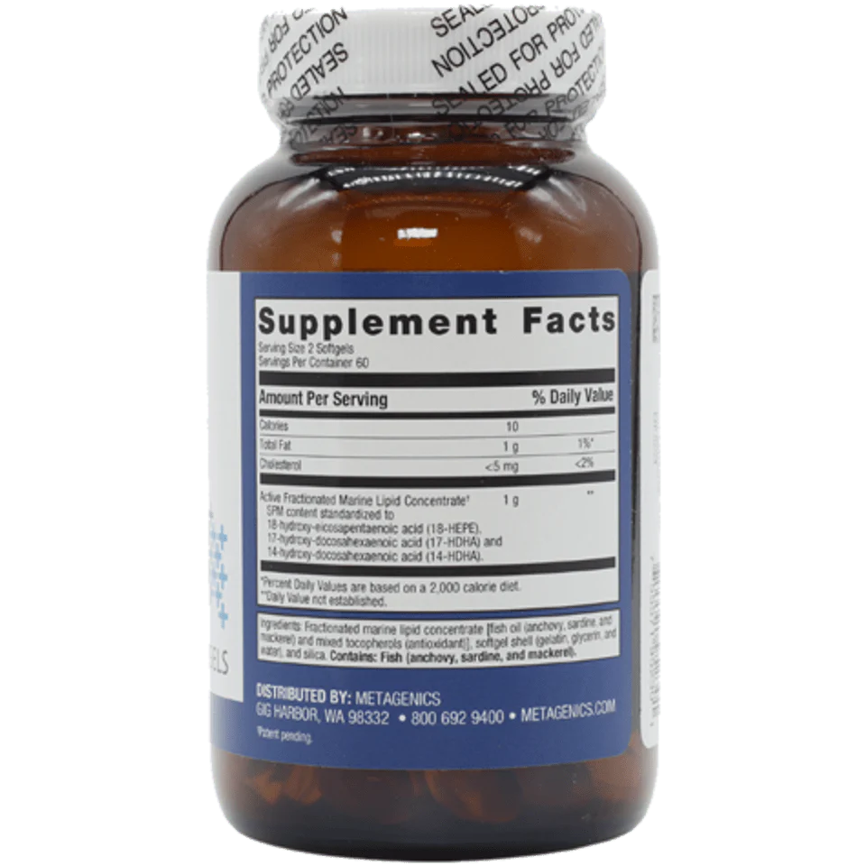 SPM Active® by Metagenics® – Pro-Resolving Mediators for Immune & Inflammatory Response | 60 or 120 Softgels - Image 5