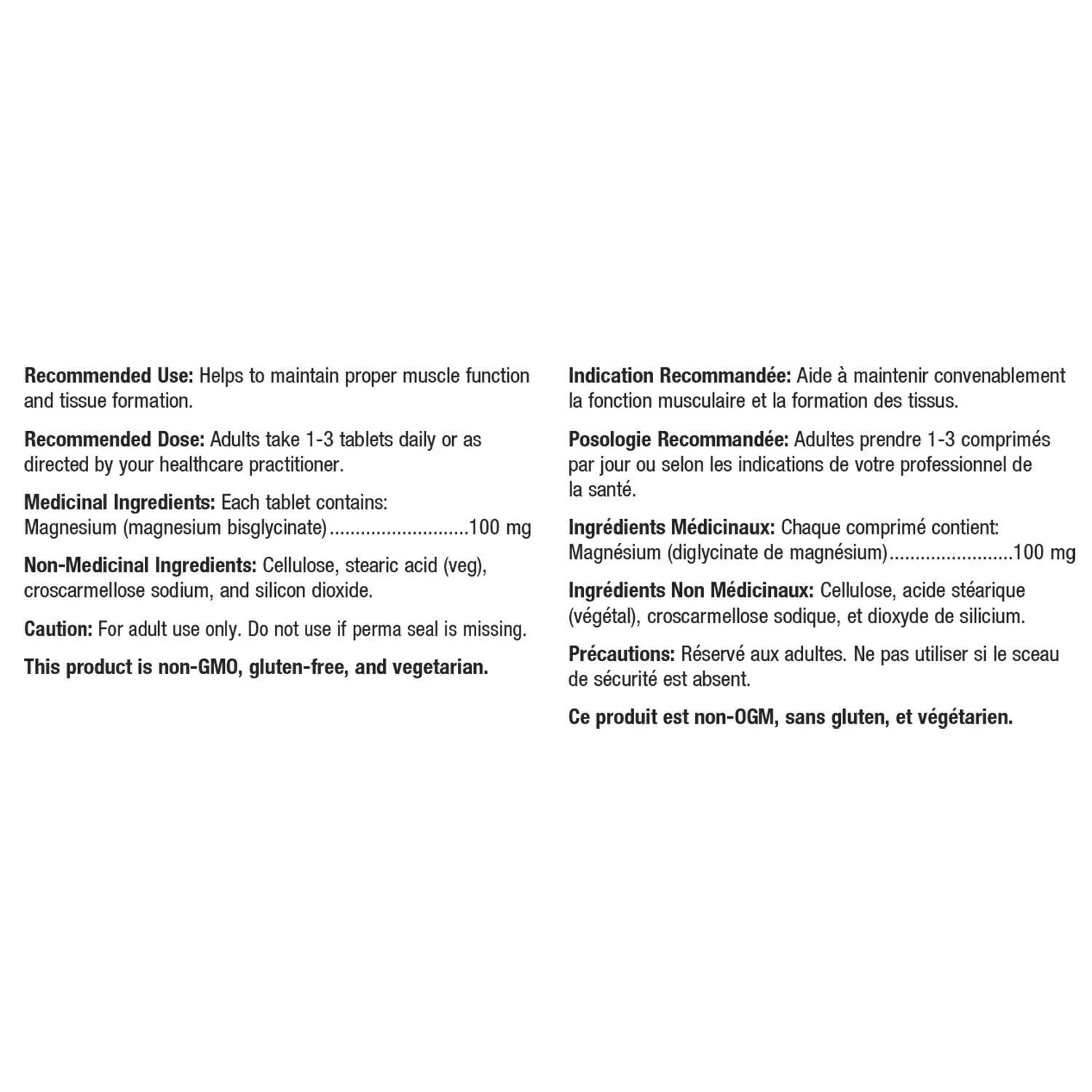 Mag Glycinate by Metagenics® – Highly Absorbable Magnesium Support | 120 Tablet - Image 4
