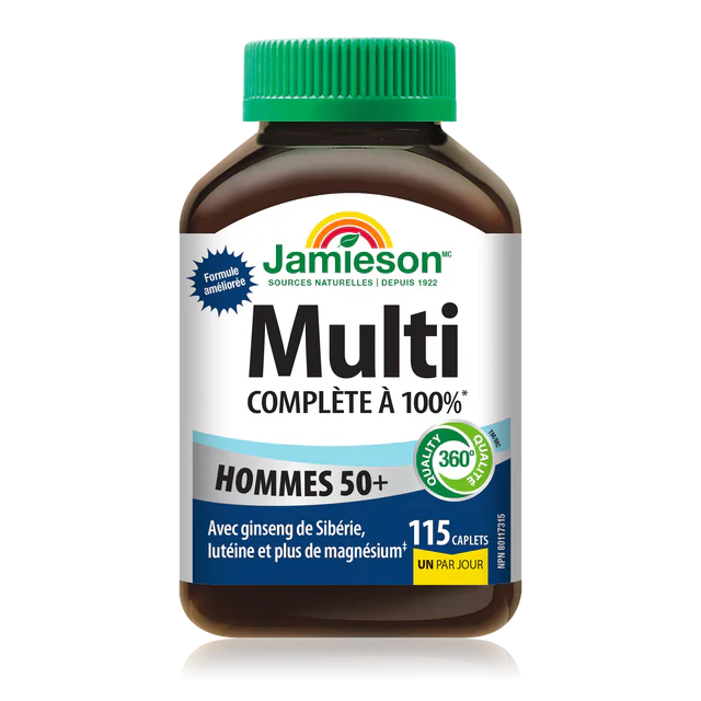 Multi For Men 50+ | Jamieson™ | 115  or 160 Caplets - Image 2