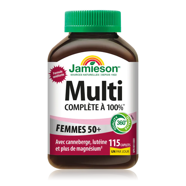 Multi For Women 50+ | Jamieson™ | 115 or 160 Caplets - Image 2