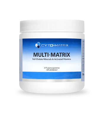 Multi.Matrix Powder by Cytomatrix® – Comprehensive Multivitamin & Mineral Support | 219 g Powder