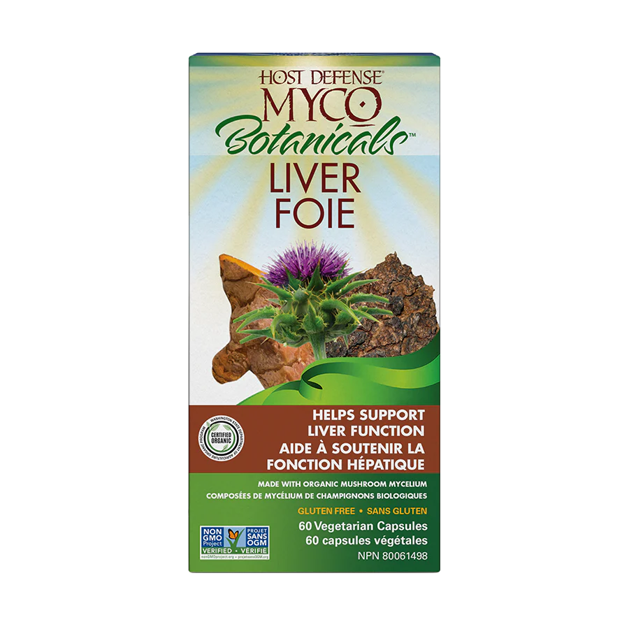 MycoBotanicals® Liver Capsules | Host Defense® Mushrooms™ | 60 Capsules - Image 3