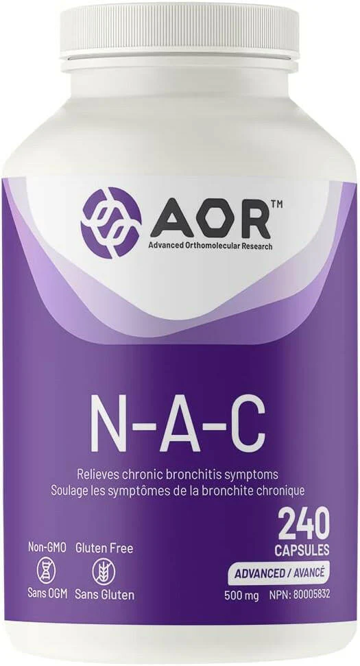 N-A-C by AOR – Respiratory & Detox Support | 120 or 240 Capsules - Image 4