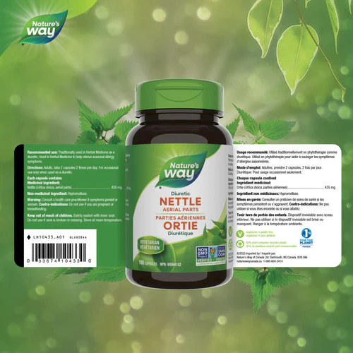 Nettle Herb | Nature's Way® | 100 Capsules - Image 4